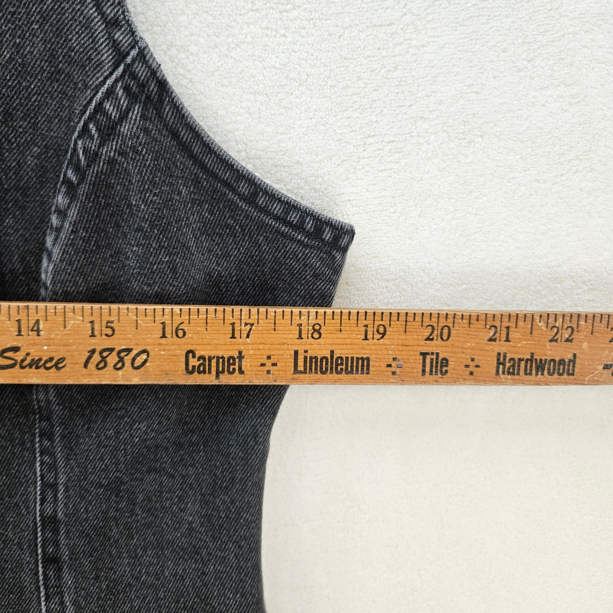 LEVI'S WOMEN'S LARGE TULI DENIM MINI DRESS BLACK WASH NWT