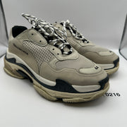 BALENCIAGA RARE TRIPLE S Men's 11 Sneaker Vanille 536747 W0906 9787