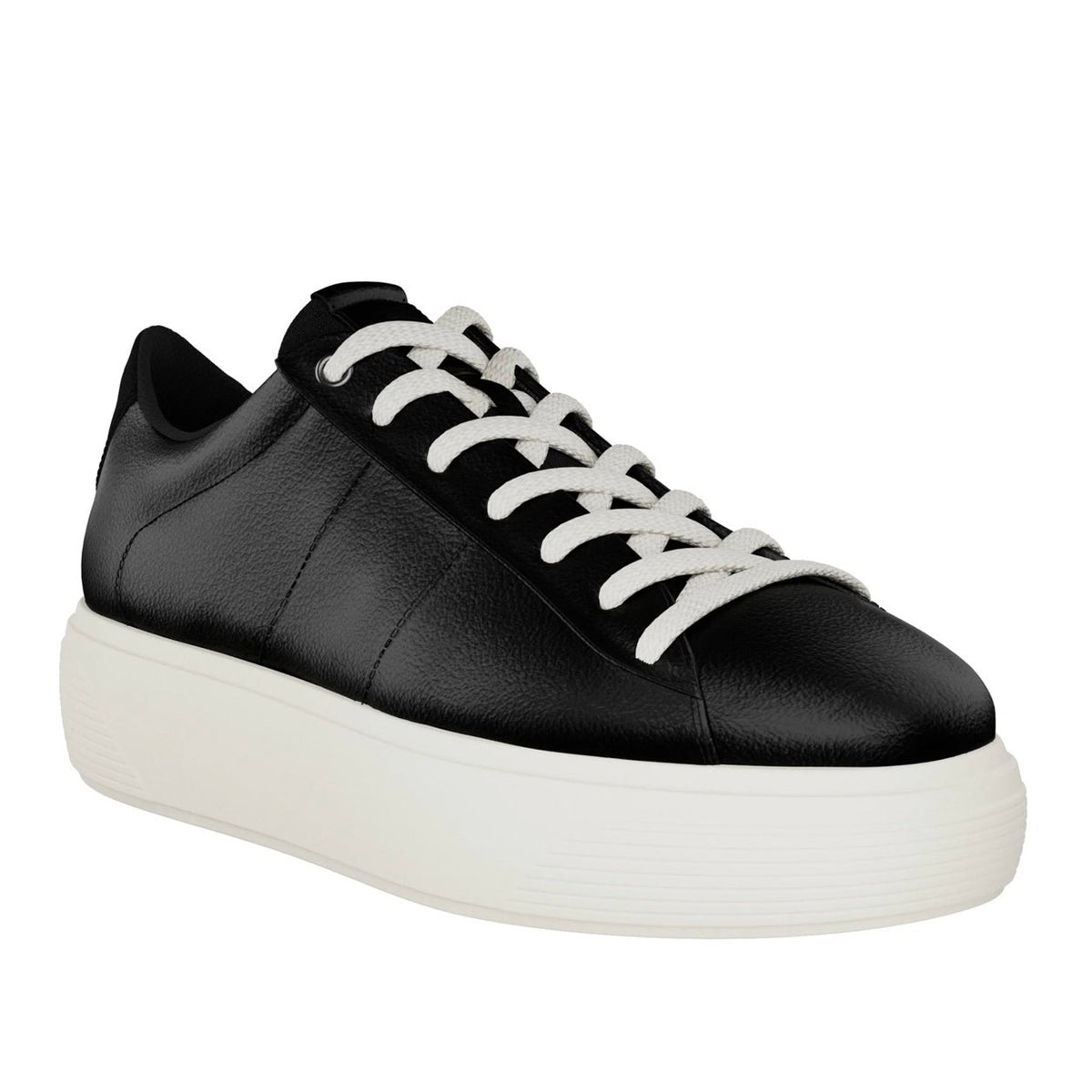 ECCO WOMEN'S 41 STREET PLATFORM BLACK LOW TOP SNEAKER NIB NO LID 21950301001