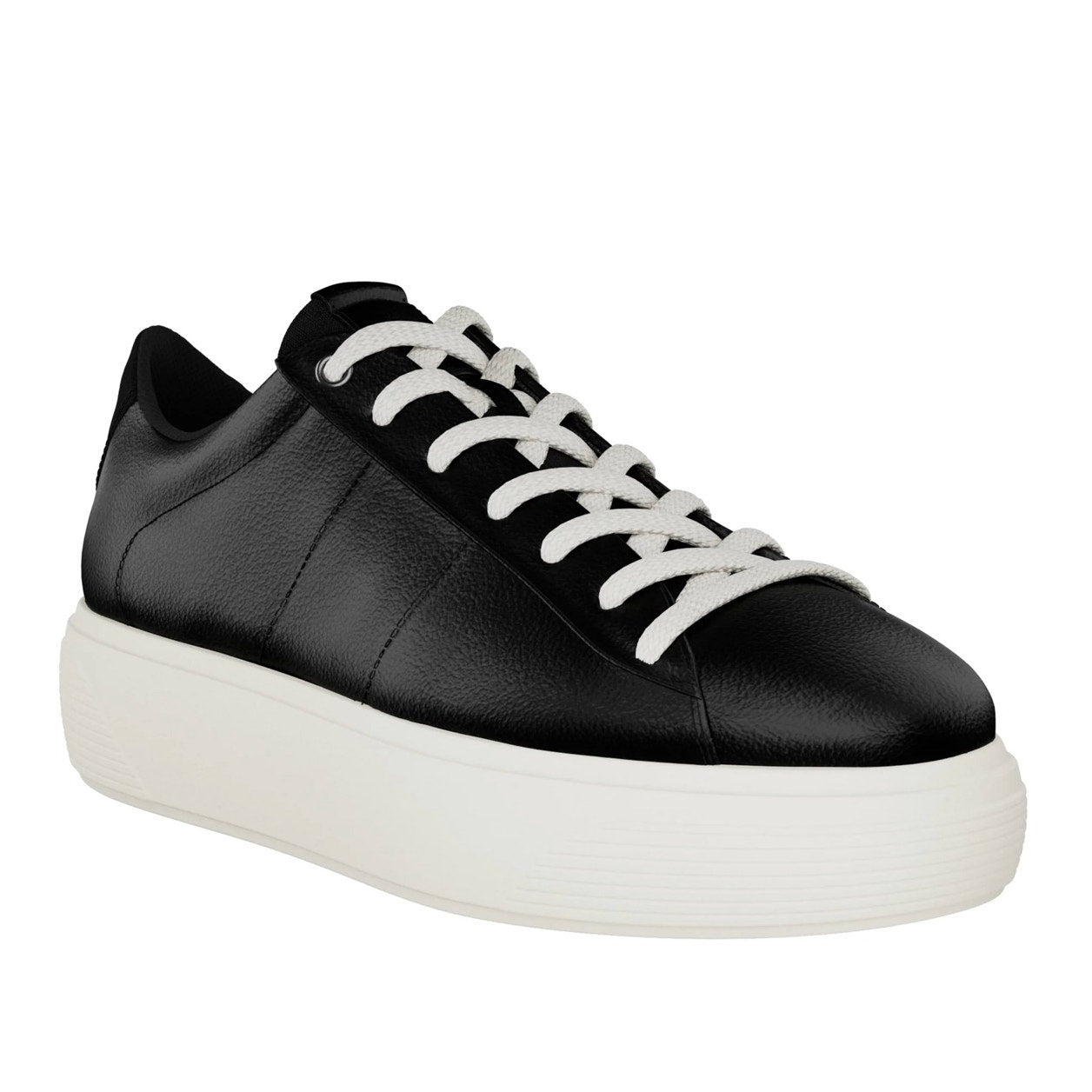 ECCO WOMEN'S 41 STREET PLATFORM BLACK LOW TOP SNEAKER NIB NO LID 21950301001
