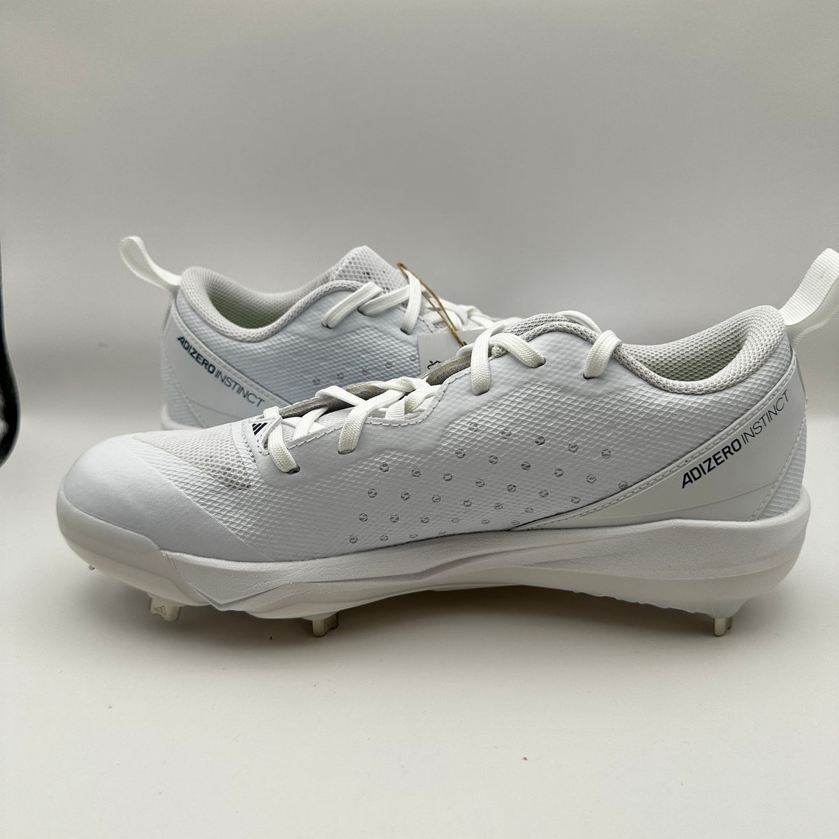 Adidas Womens sz 8.5 Softball Shoes Adizero Instinct IH3468 White/Blue