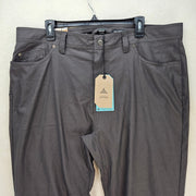 PRANA MEN'S 40X30 BRION SLIM PANT II DARK IRON NWT CARGO HIKING PANTS