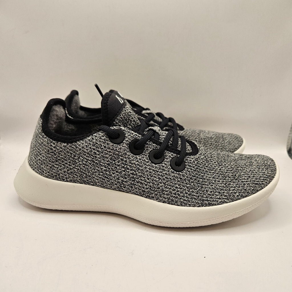 ALLBIRDS MEN'S 8 TR TREE RUNNERS DARK GRAY BLACK SNEAKERS NWOB
