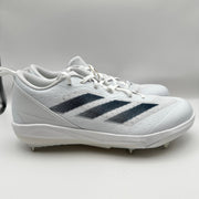 Adidas Womens Sz 10 Softball Shoes Adizero Instinct IH3468 White/Blue