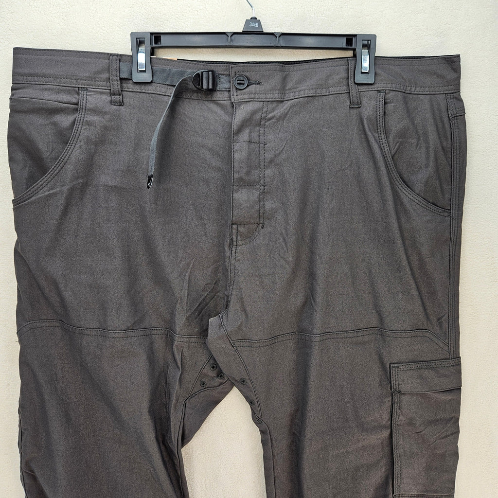 PRANA MEN'S 42X34 ZION SLIM PANT II DARK IRON NWT CARGO HIKING PANTS