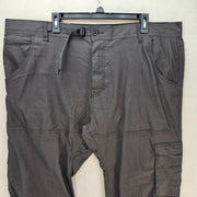 PRANA MEN'S 42X34 ZION SLIM PANT II DARK IRON NWT CARGO HIKING PANTS
