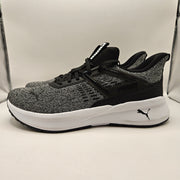 PUMA MEN'S 12 OUTSPACE RUNNING SHOES HEATHER WHITE 406484-01