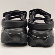 JORDAN WOMEN'S 7 DEJA SANDALS FN5036-001 BLACK METALLIC GOLD