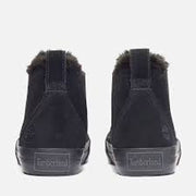 TIMBERLAND WOMEN'S 6.5 SKYLA BAY 2.0 MID WARM LINED SNEAK BLK SUEDE NIB