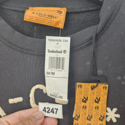 TIMBERLAND X A COLD WALL MEN'S MEDIUM CHARCOAL BLACK SWEATSHIRT TB0A5N26C64