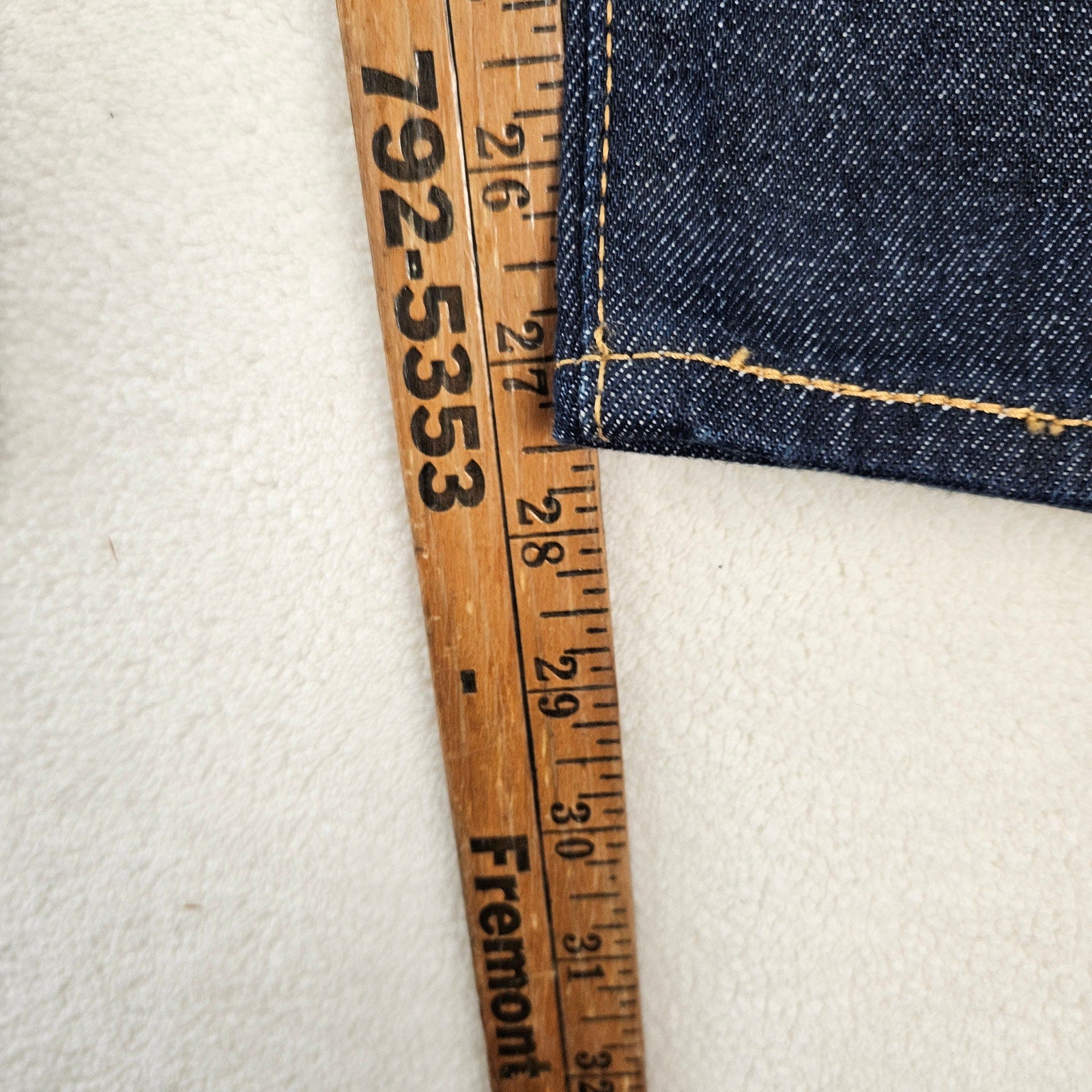 LEVI'S 501 MEN'S 52X30 ORIGINAL BUTTON FLY DARK WASH JEANS NWT