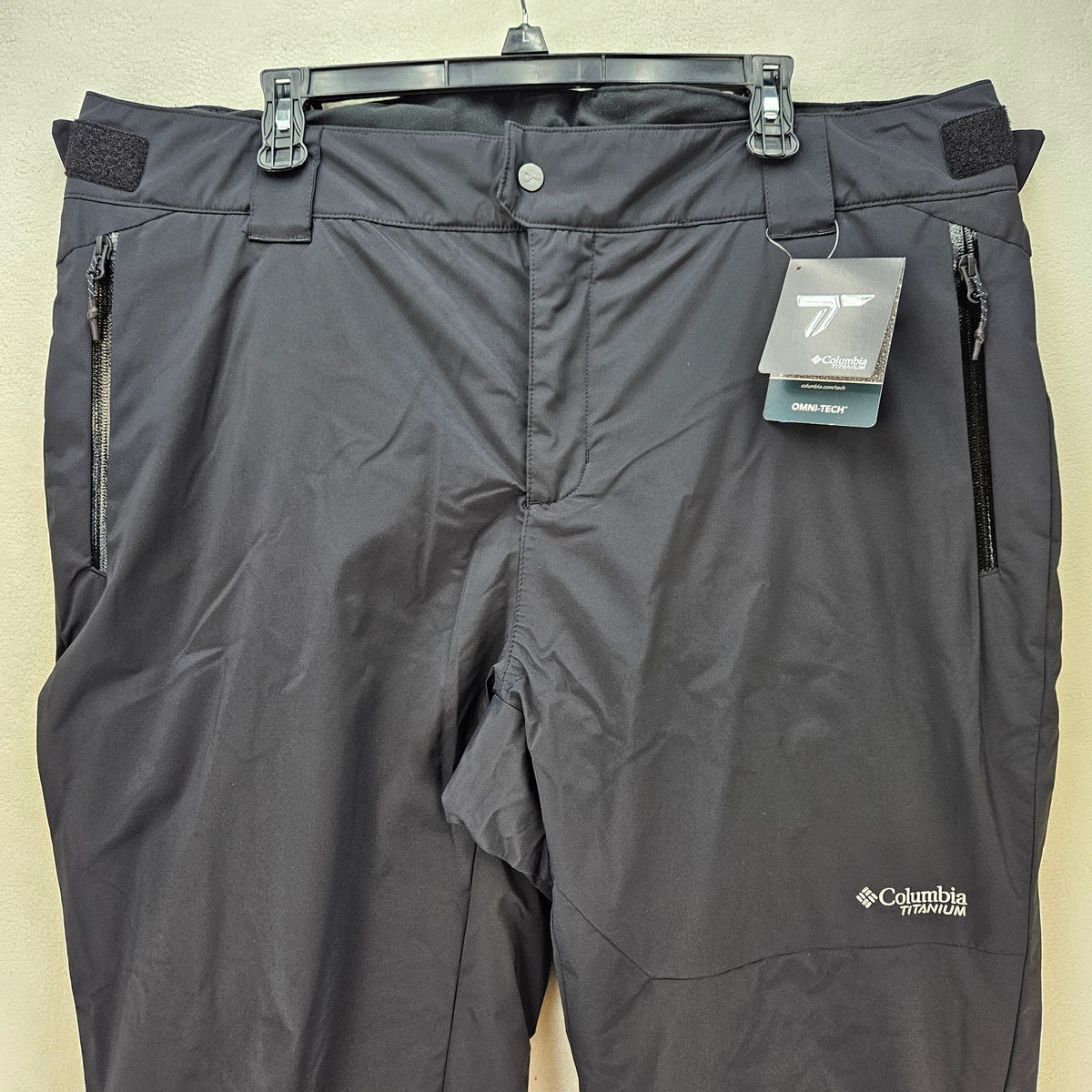 COLUMBIA WOMEN'S XXL TITANIUM SERIES CIRQUE BOWL WP SNOW PANTS BLACK NWT