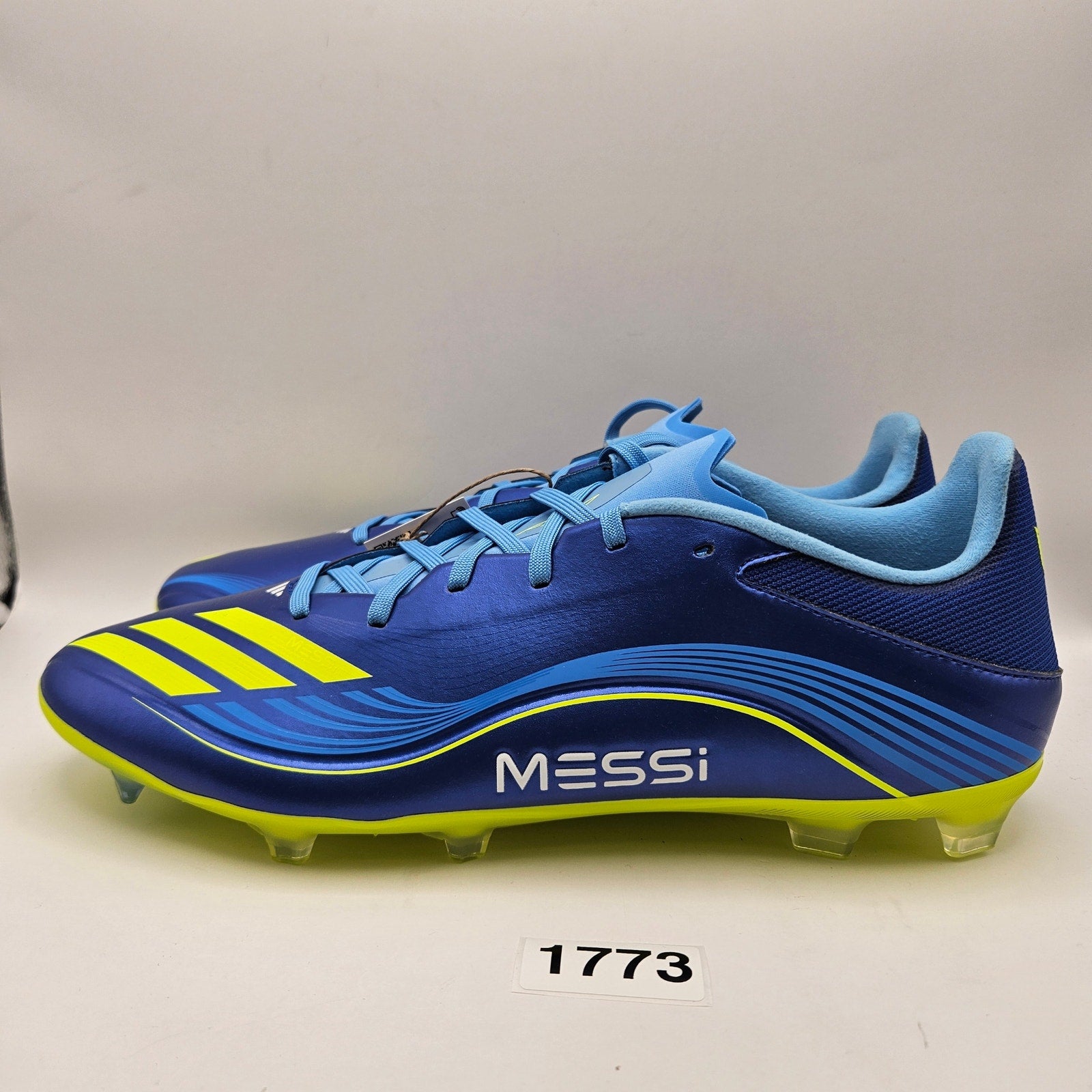 ADIDAS MEN'S 11 F50 LEAGUE FG/MG MESSI VIS10N PACK SOCCER CLEATS JP7447 NWOB