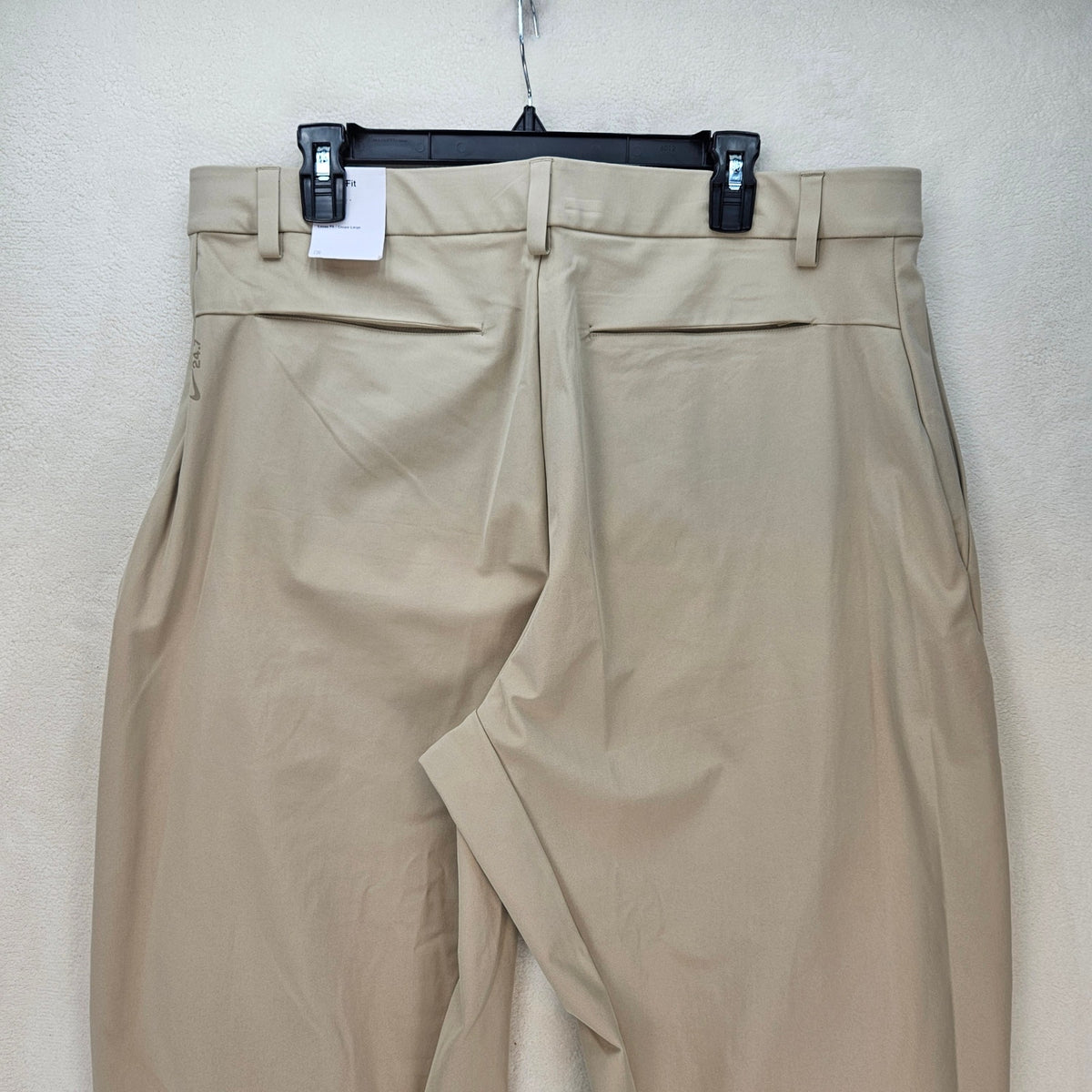 NIKE MEN 36X30 KHAKI BEIGE DRI FIT TRANING PANTS STRETCH ATHLETIC NWT HV0377-253