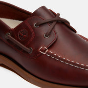 TIMBERLAND WOMEN'S 6 CLASSIC BOAT SHOE BURGUNDY FULL GRAIN TB0A2Q9XEIW NIB