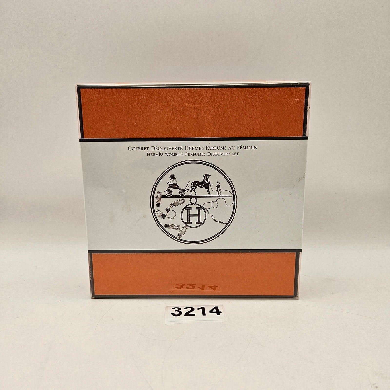 HERMES SET OF 4 PARFUM MINIATURE FRAGRANCE 7.5ML DISCOVERY GIFT SET NIB
