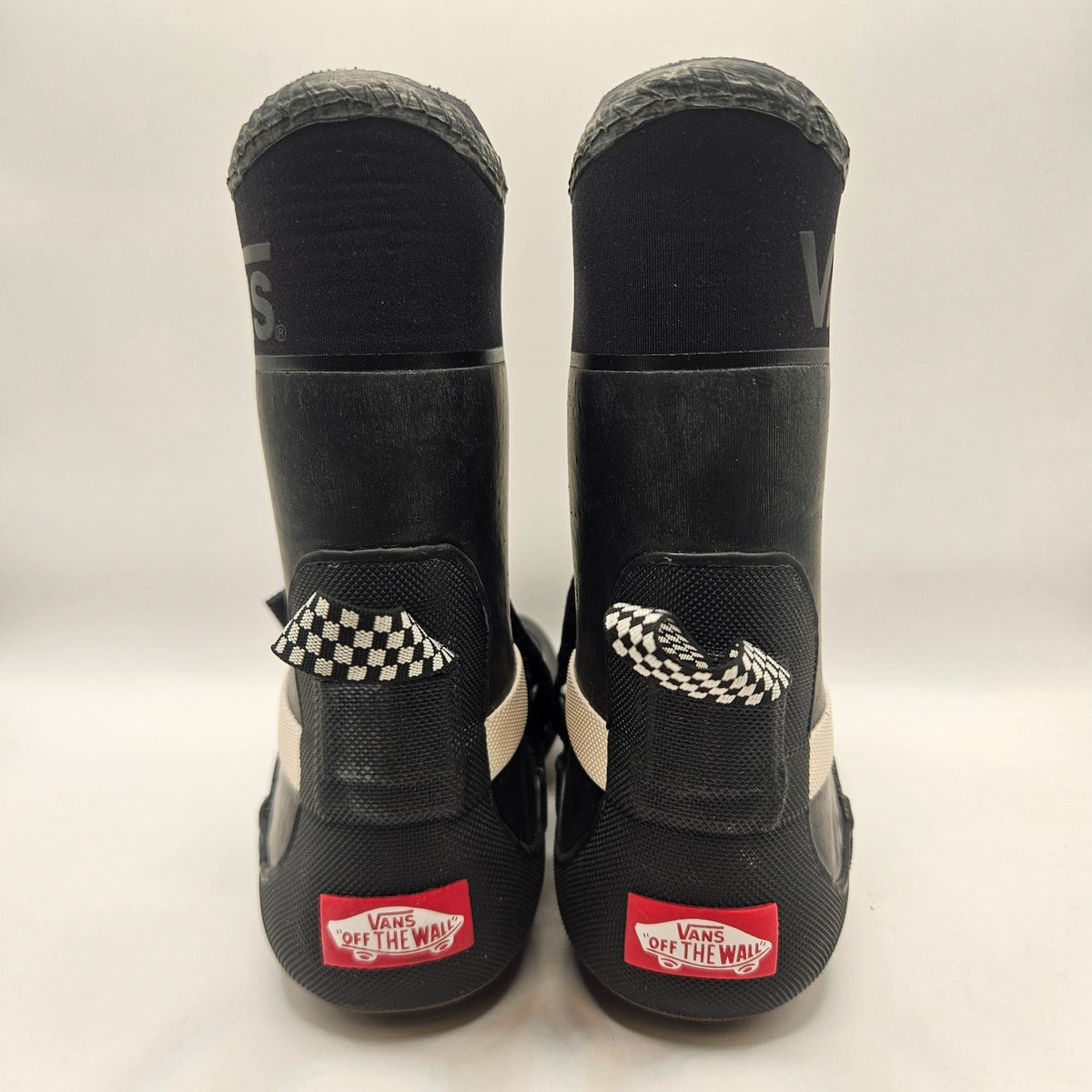 VANS WOMEN'S 7.5 SURF BOOT 2 HI BLACK SHOES NWOB 3mm COOL WATER