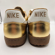 NIKE WOMEN'S 15.5 MEN'S 14 FIELD GENERAL METALLIC GOLD SAIL LO HQ7397-700