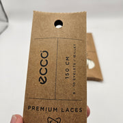 LOT OF 3 - ECCO PREMIUM LACES 150CM WHITE ROUND NIB 1X3 PAIRS