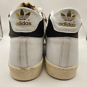 ADIDAS ORIGINALS MEN'S 13 JABBAR HI CLOUD WHITE CORE BLACK JI3445 NWOB