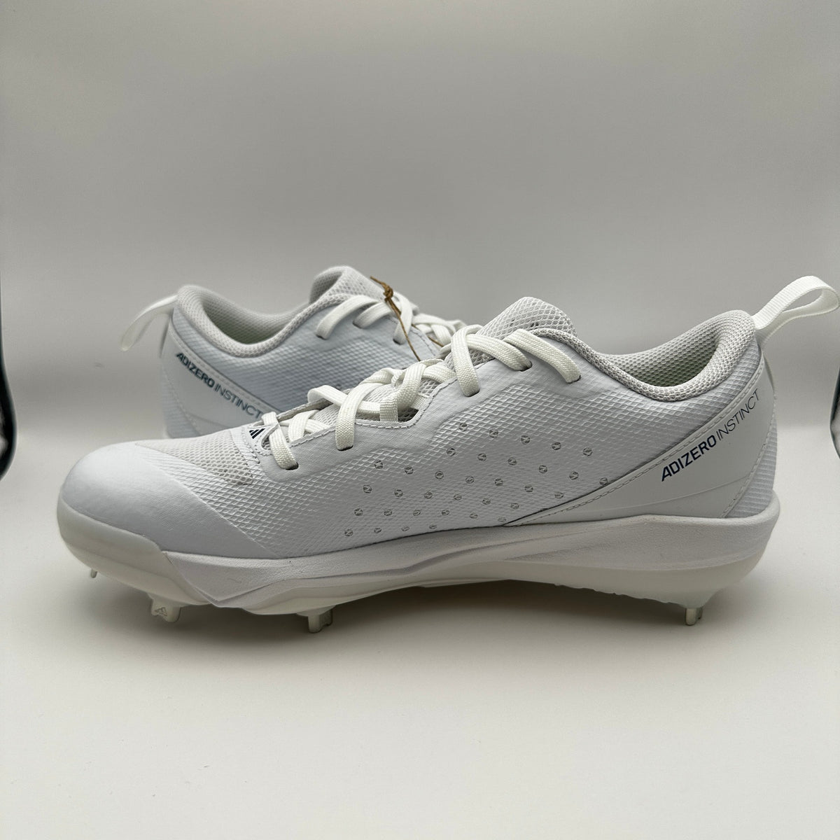 Adidas Womens size 9 Softball Shoes Adizero Instinct IH3468 White/Blue