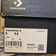 CONVERSE MEN'S 8 CHUCK TAYLOR ALL STAR VINTAGE WHITE SNEAKER A02832C