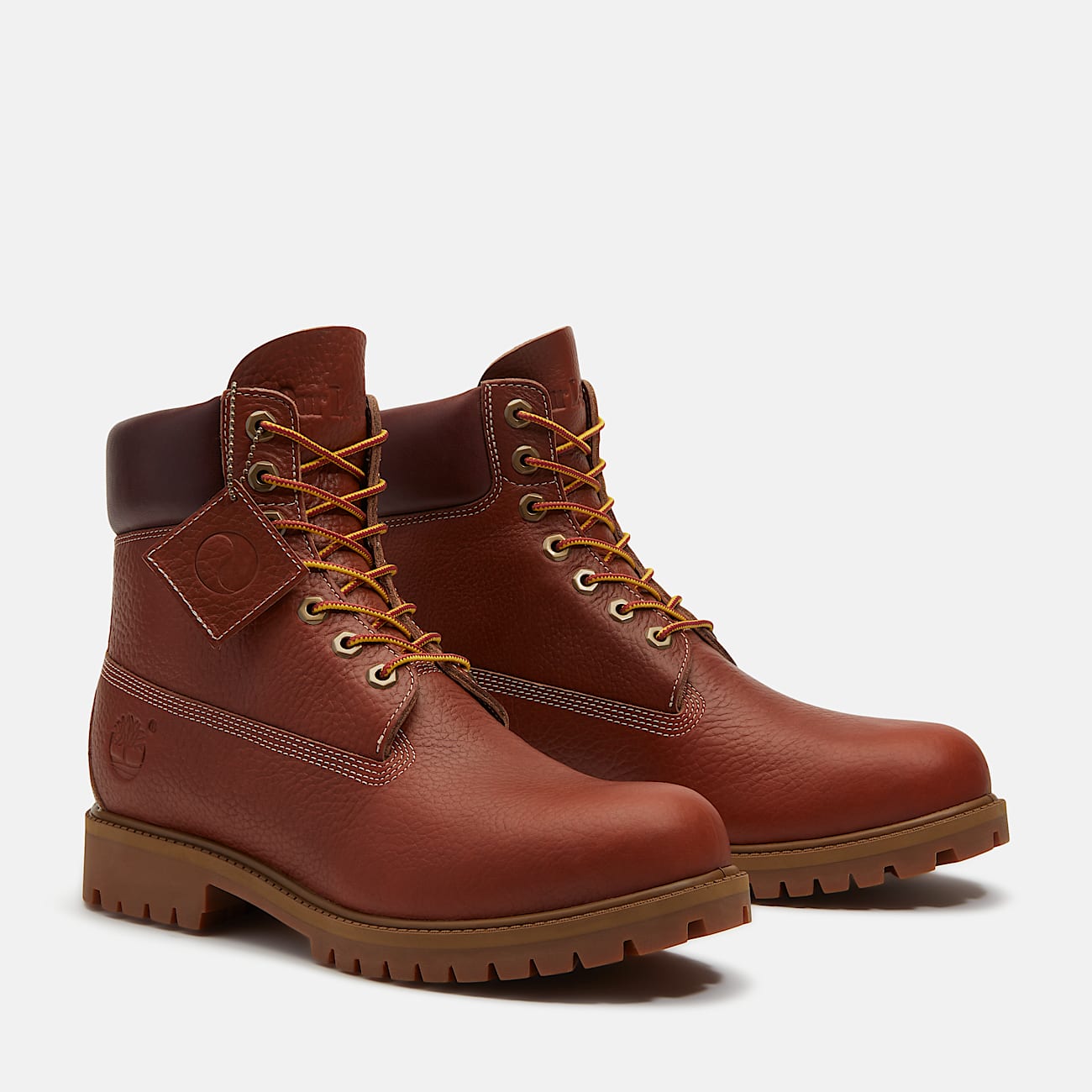 TIMBERLAND MEN'S 9.5 OUR LEGACY WORK SHOP 6 INCH BOOT ACORN PEBBLED NIB
