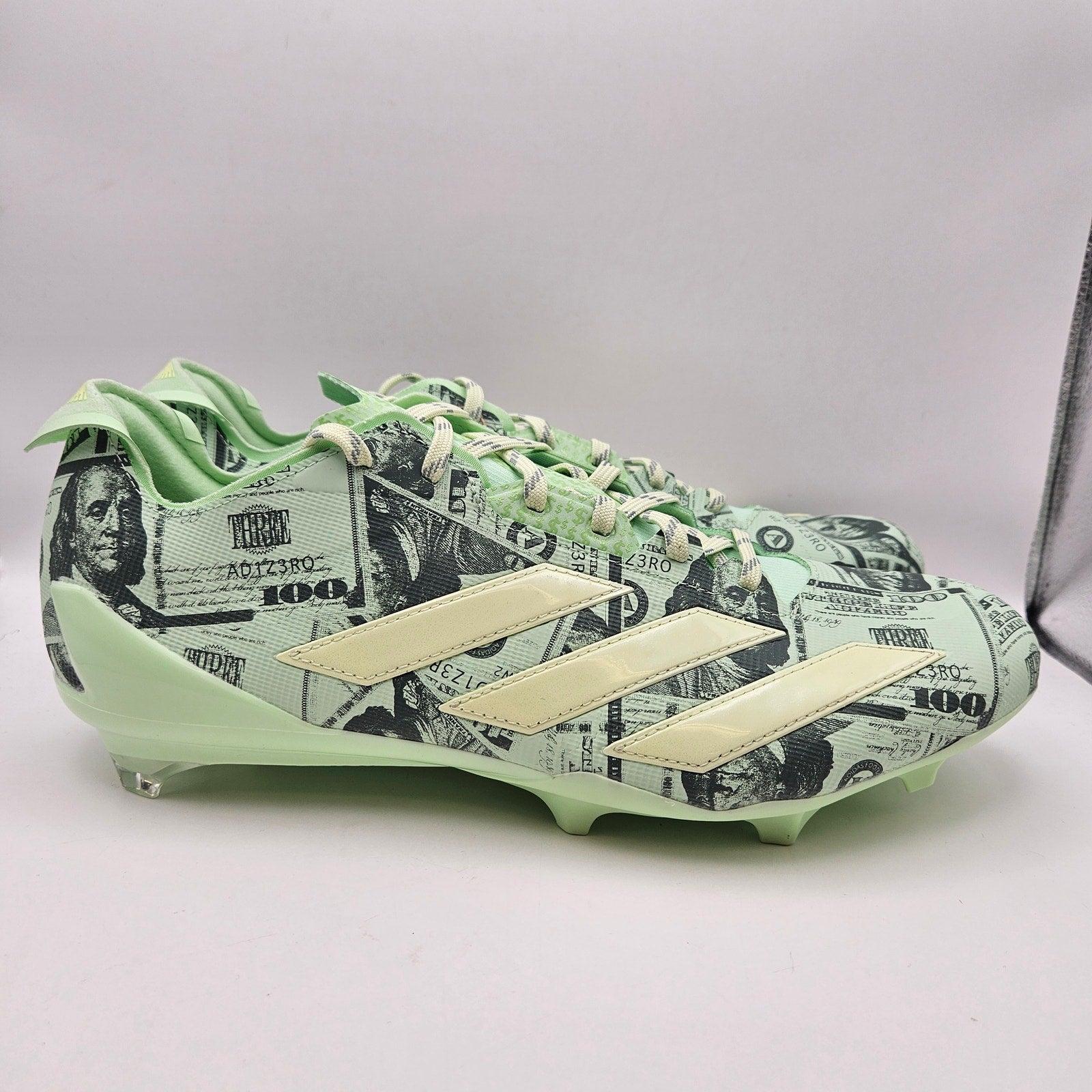 ADIDAS MEN'S 12.5 ADIZERO ELECTRIC 2 CURRENCY FOOTBALL CLEATS JQ3980 NWOB