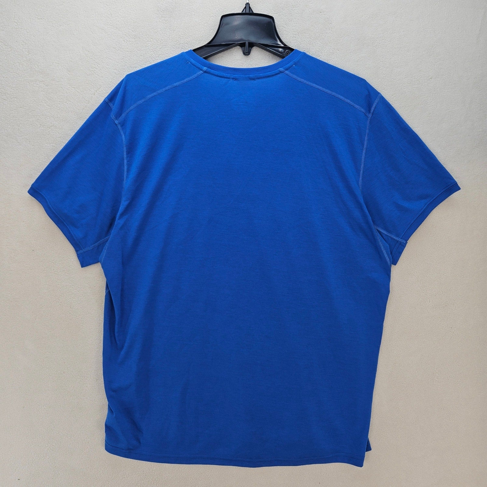 BROOKS WOMEN'S XL DISTANCE GRAPHIC SHORT SLEEVE BLUE TEE RESPECT HER RUN NWT