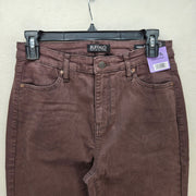BUFFALO DAVID BITTON WOMEN'S 4 HIGH RISE SKINNY LEG STRETCH PANT DARK OAT NWT