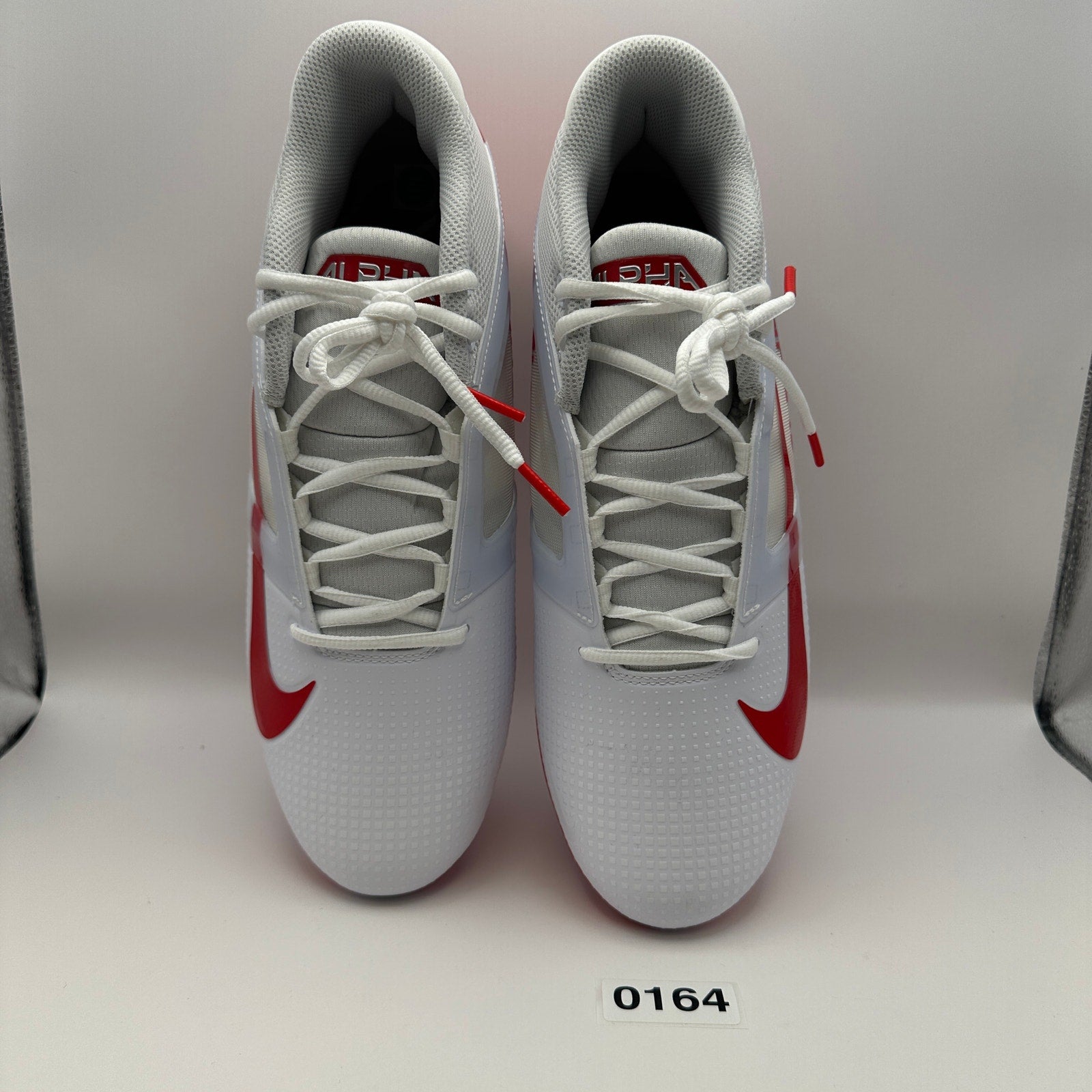 NIKE Men's 10 Alpha Menace 4 PRO Red/White FD7037-102