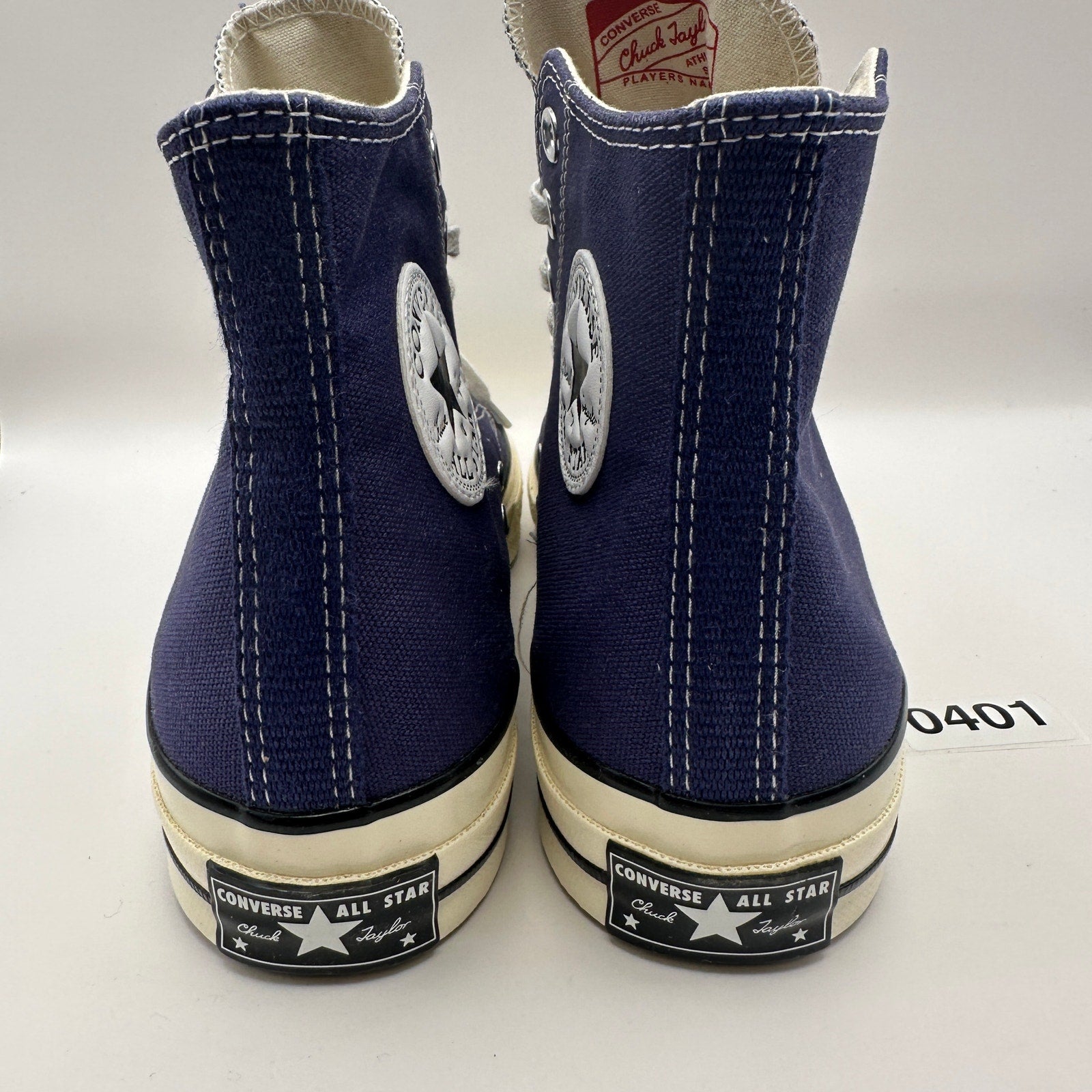 CONVERSE Men's 7 1970s Hi top Sneakers Uncharted Waters Blue A04589C