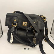 DKNY Y2K VINTAGE SOFT LEATHER SHOULDER BAG TURNLOCK NEW WITH TAG RARE CONDITION