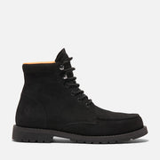TIMBERLAND MEN'S 8 REDWOOD FALLS MID LACE WATERPROOF BLACK NUBUCK BOOTS
