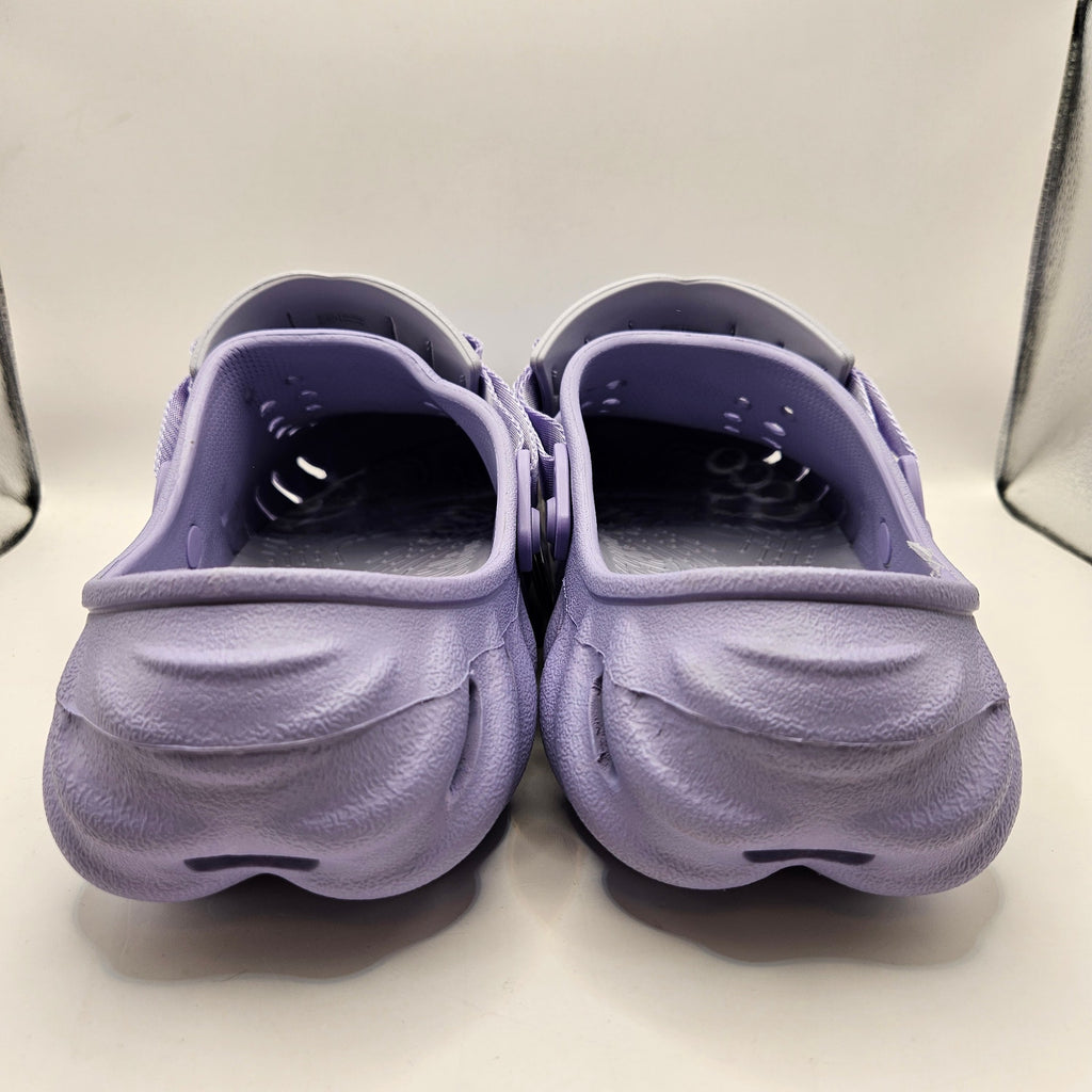 CROCS ECHO MEN'S 12 CLOG MYSTIC PURPLE SLIP ON CASUAL SANDAL 207937-5BN NWT