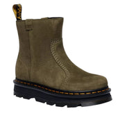 DR MARTENS WOMEN'S 8 DARK OLIVE MILLED NUBUCK WATERPROOF 42022300