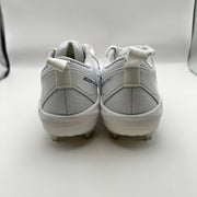 Adidas Womens size 5.5 Softball Shoes Adizero Instinct IH3468 White/Blue