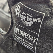 DR MARTENS WOMEN'S 6 WEDNESDAY ADAMS BUZZ MARY JANE BLACK PLATFORM SHOES BLACK