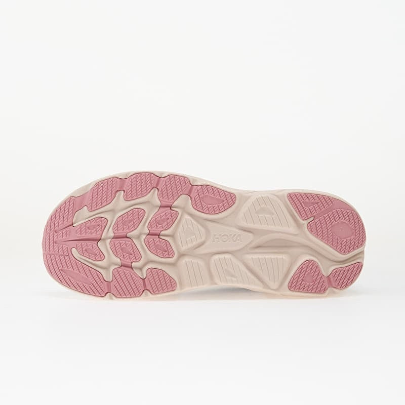 HOKA WOMEN'S 6 CLIFTON 10 RUNNING SHOES 1162031GXYD GALAXY DRIED ROSE GRAY