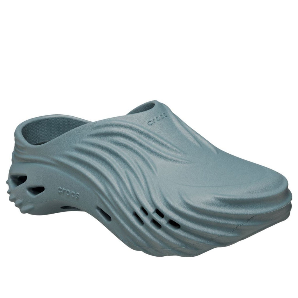 CROCS M9 W11 ECHO WAVE CLOG POND BLUE GRAY SLIP ON SHOES NIB