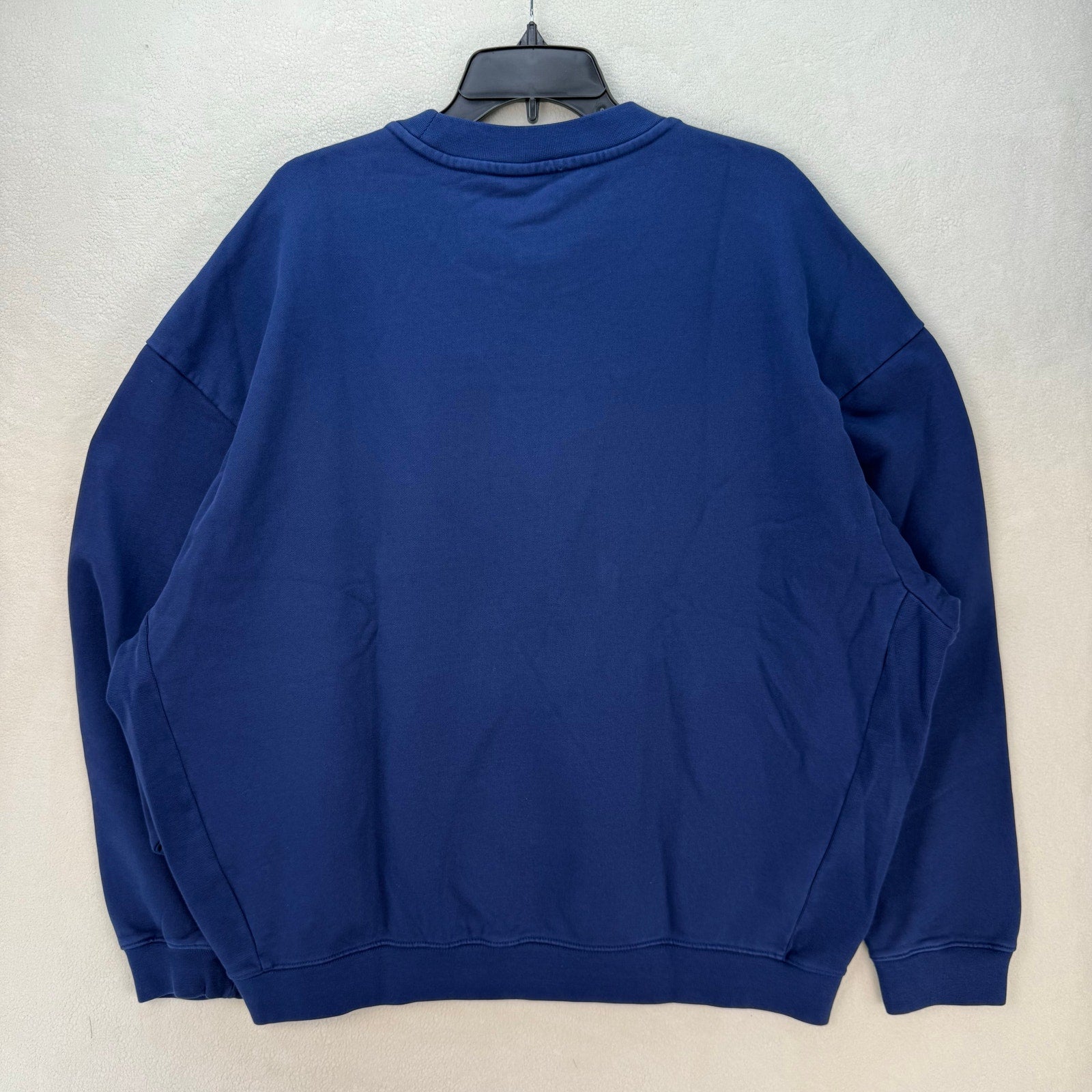 NIKE AIR MEN'S LARGE NEW YORK CREW NECK SWEATSHIRT BLUE HQ1101-492