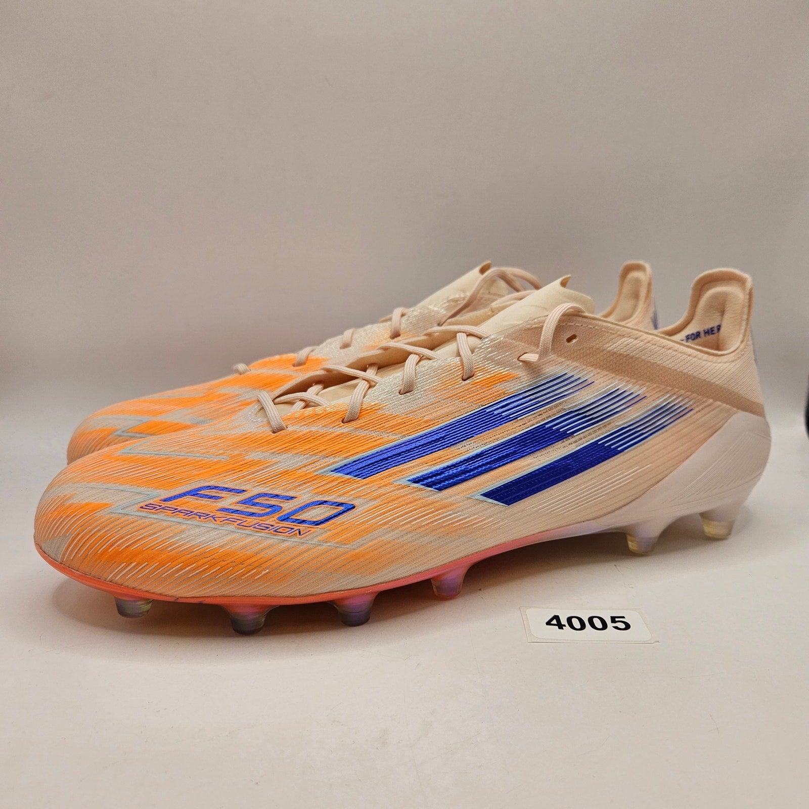 ADIDAS WOMEN'S 11 F50 ELITE FG JS4378 SOCCER CLEATS SPARKFUSION ORANGE NWOB