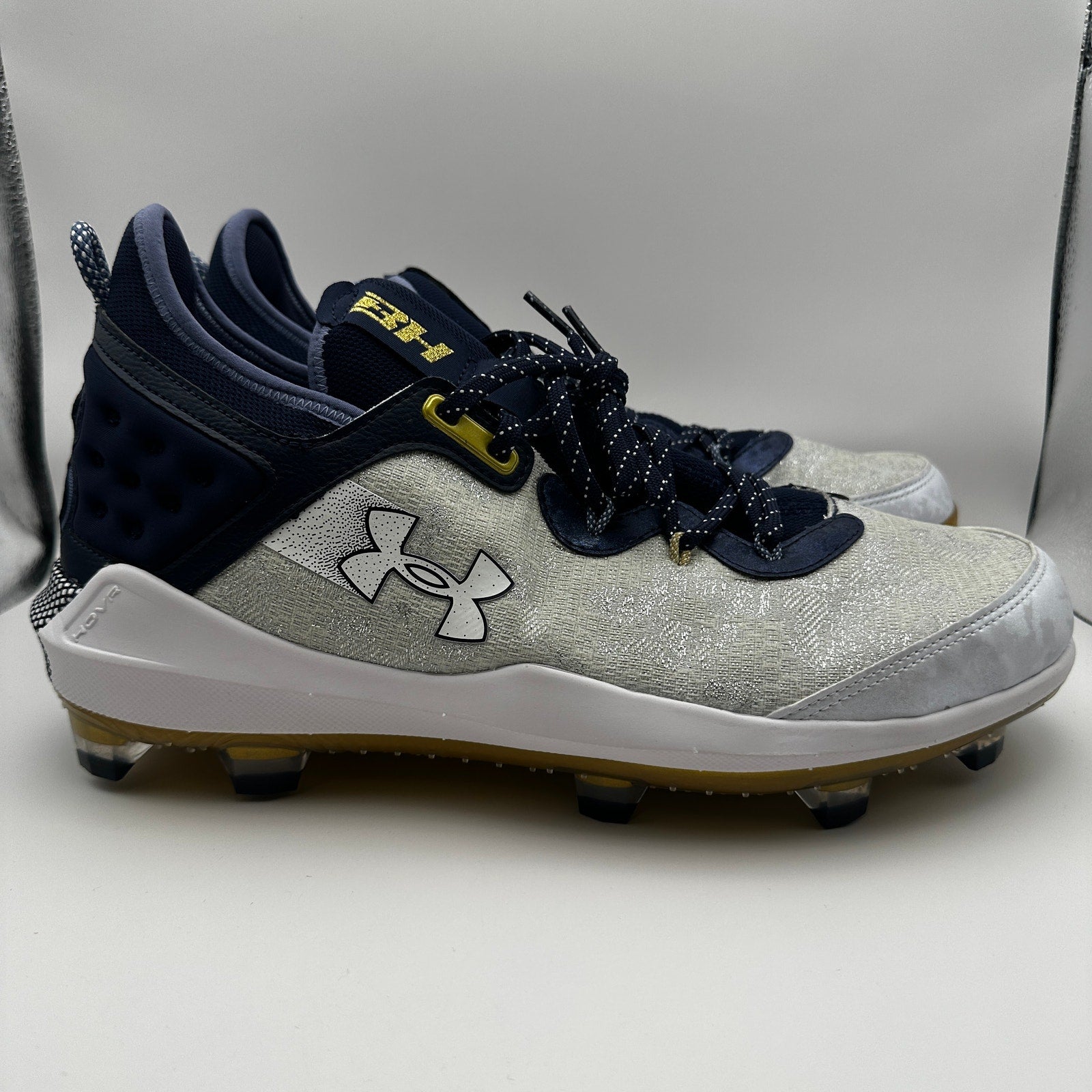 Under Armour Mens 13.5 Harper 8 Elite TPU Baseball Cleats 3026591-102