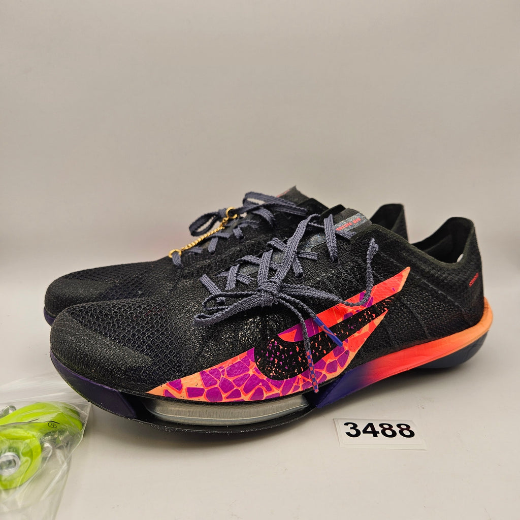 NIKE MEN'S 8.5 AIR ZOOM VICTORY 2 GLAM TRACK & FIELD SPIKES NWOB NO BAGS