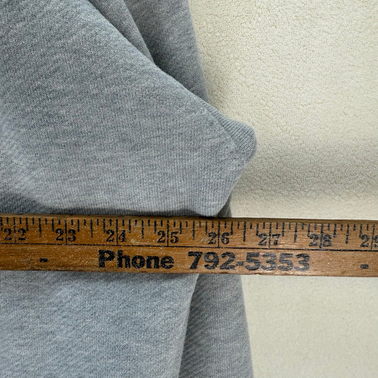 TIMBERLAND X BEELINE SUPER RARE MEN'S XL GREY/TARO PULLOVER HOODIE