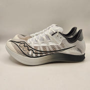 SAUCONY MEN'S 8.5 TERMINAL VT TRACK & FIELD SPIKE WHITE CARBON S29101-10