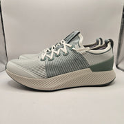 ALLBIRDS MEN'S 12 TREE GLIDER SEAGRASS PARCHMENT SOLE RUNNING SNEAKER A12293