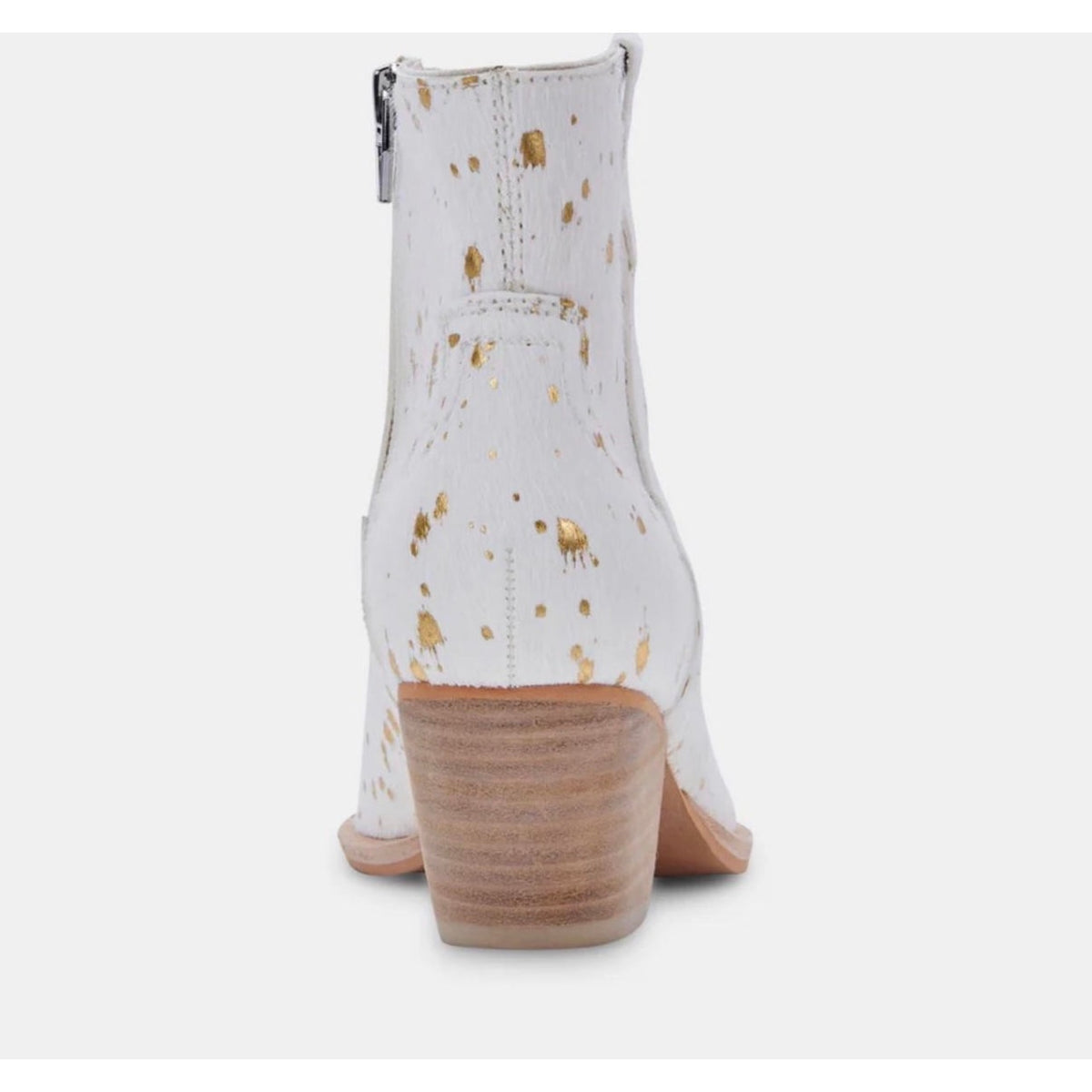 DOLCE VITA WOMEN'S 6.5 SILMA GOLD MULTI CALF HAIR NIB