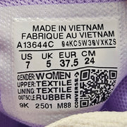 CONVERSE WOMEN'S 7 CHUCK TAYLOR HI PLATFORM LAVENDER LACE UP SNEAKERS A13644C