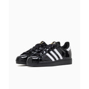 ADIDAS ORIGINAL WOMEN'S 8 SUPERSTAR II 2 PATENT LEATHER CORE BLK WHT NIB JS4009